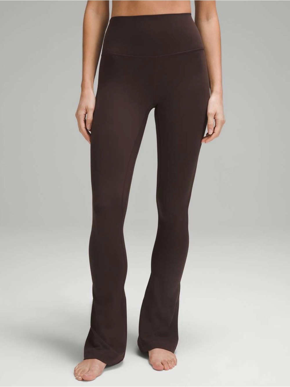 Lululemon Align High-Rise Mini-Flare Pant *Extra Short Espresso Brown Size 6